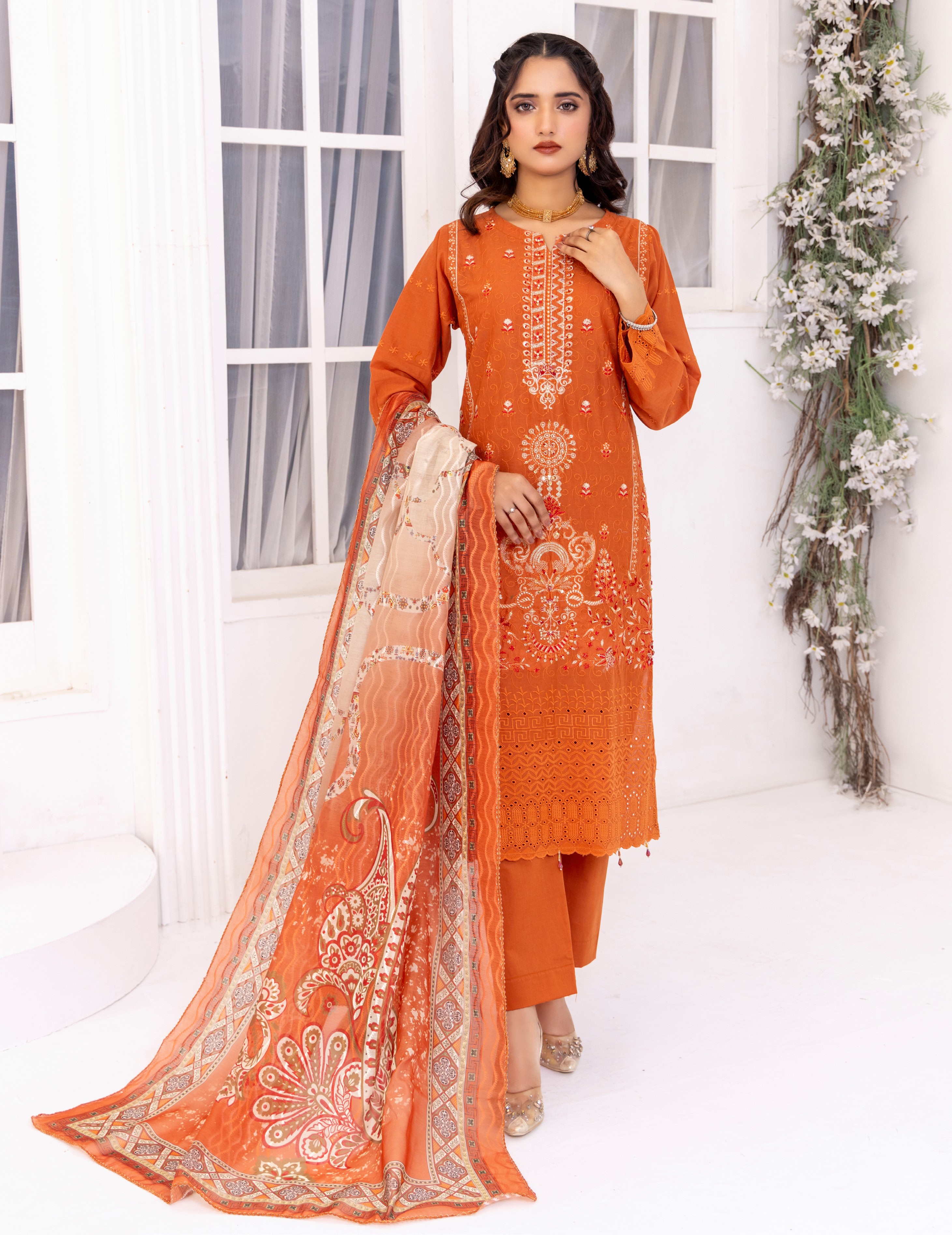 QALAMKAR – Exclusive Chikankari Embroidered Collection