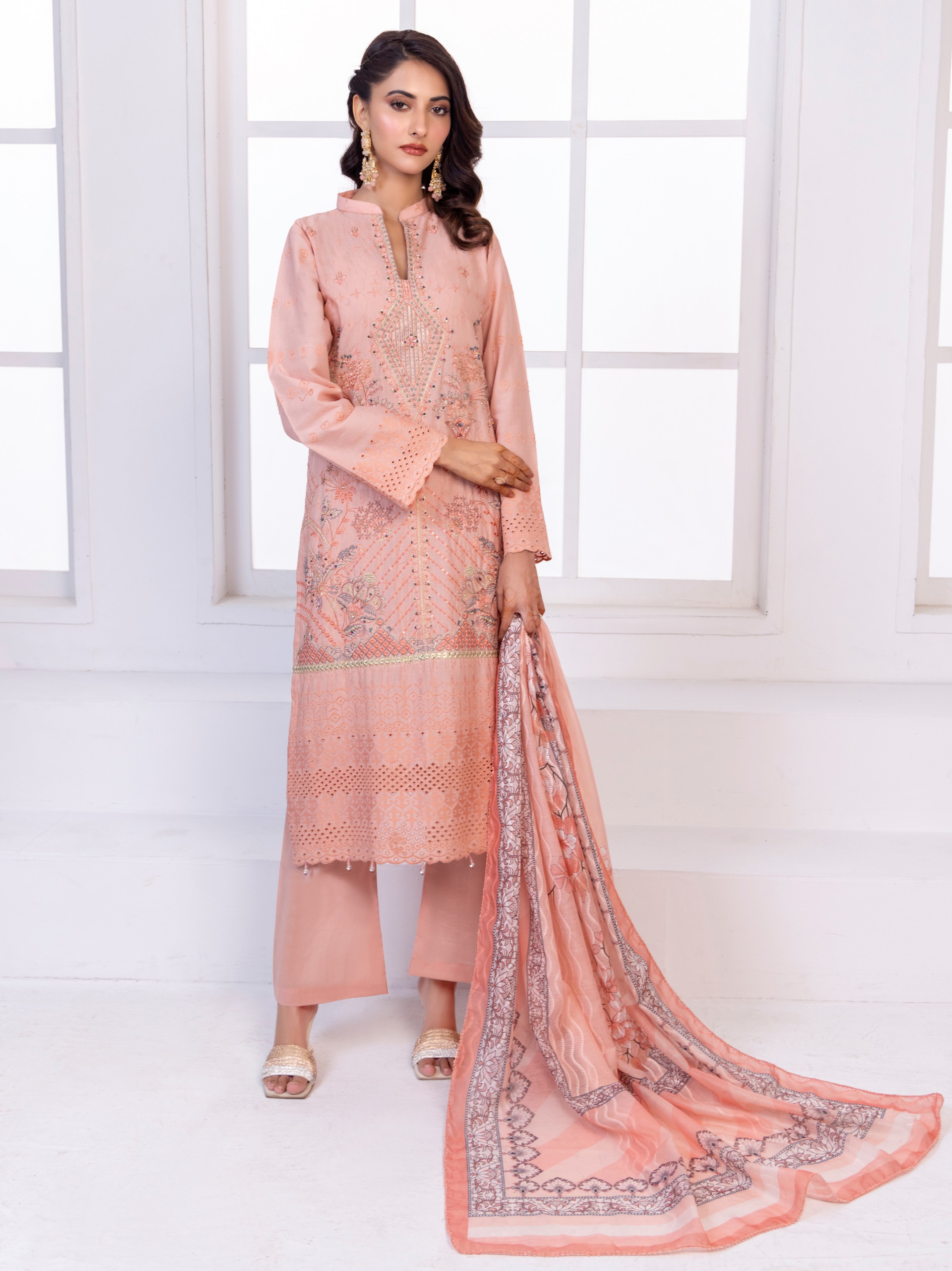 QALAMKAR – Exclusive Chikankari Embroidered Collection